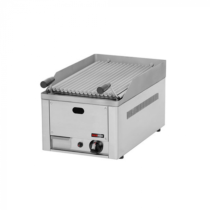 Grill profesional cu roca vulcanica 6,5 kW, 330x540x220 mm, GL30GS [2]