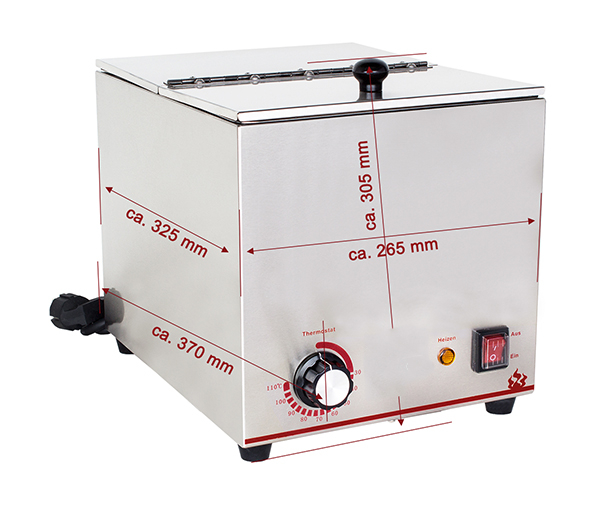 Incalzitor crenvursti 9 litri, 230V, 1kW, BHG-W1 [3]