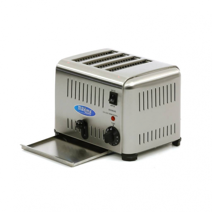 Toaster profesional pentru 4 felii de paine, 2240W, 230V [6]