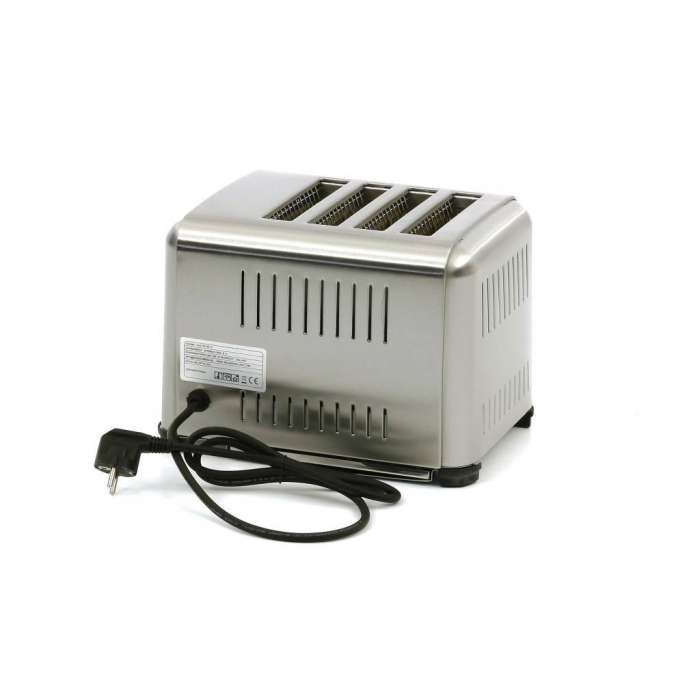 Toaster profesional pentru 4 felii de paine, 2240W, 230V [5]