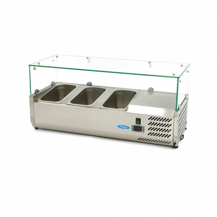 Vitrina ingrediente pizza, 95cm, 3x1/3 GN, 200W, 230V [6]