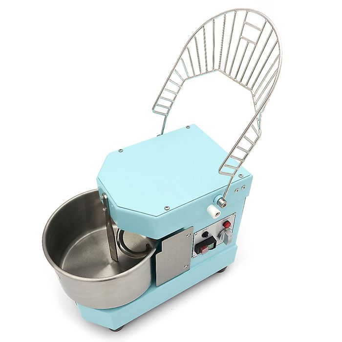 Malaxor aluat 8 litri 4,5kg aluat albastru cu timer integrat si transmisie [4]