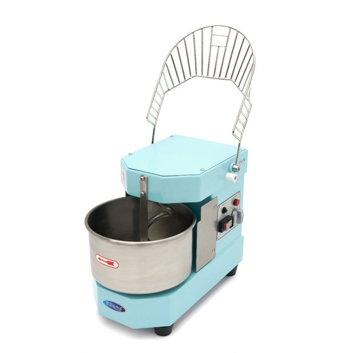 Malaxor aluat 8 litri 4,5kg aluat albastru cu timer integrat si transmisie [5]