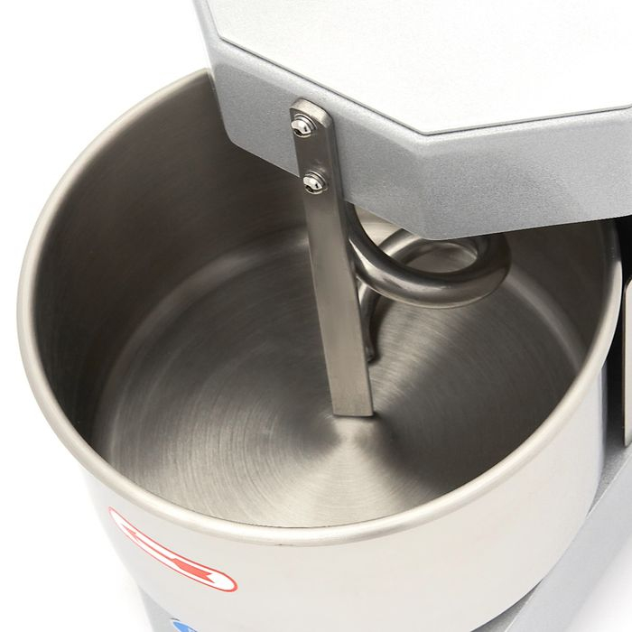 Malaxor aluat 8 litri 4,5kg aluat argintiu cu timer si sistem de siguranta [3]