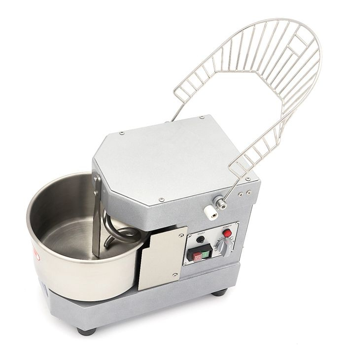 Malaxor aluat 8 litri 4,5kg aluat argintiu cu timer si sistem de siguranta [4]