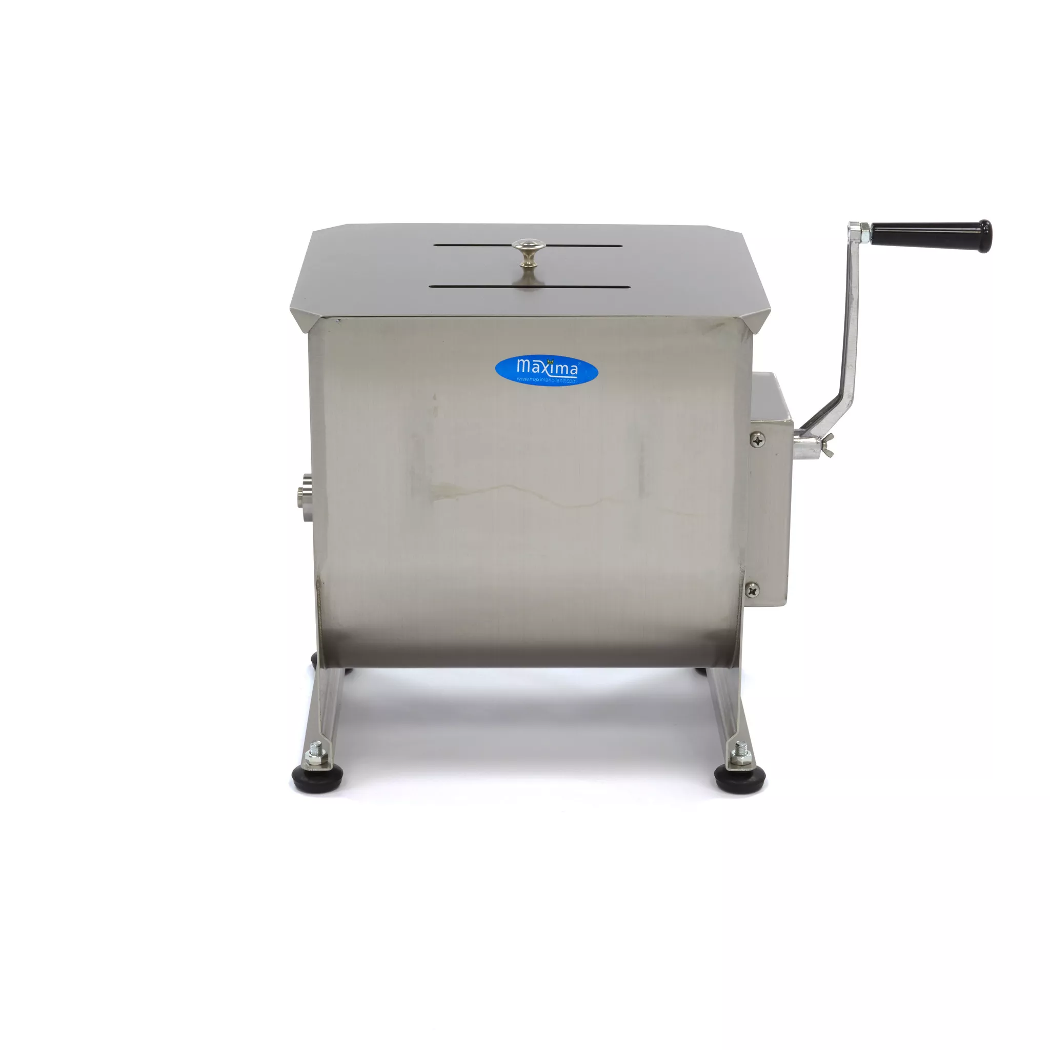Malaxor carne manual 30 litri din otel inoxidabil cu 1 axa si cuva fixa [2]