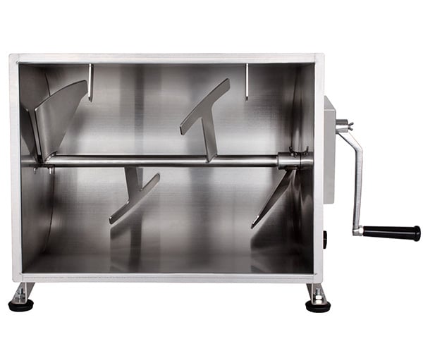 Malaxor carne manual 50 litri, otel inoxidabil, cuva rebatabila BPM-50 [4]