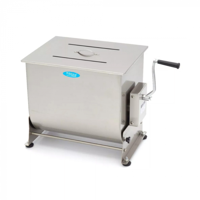 Malaxor carne manual 30 litri din otel inoxidabil cu 1 axa [1]