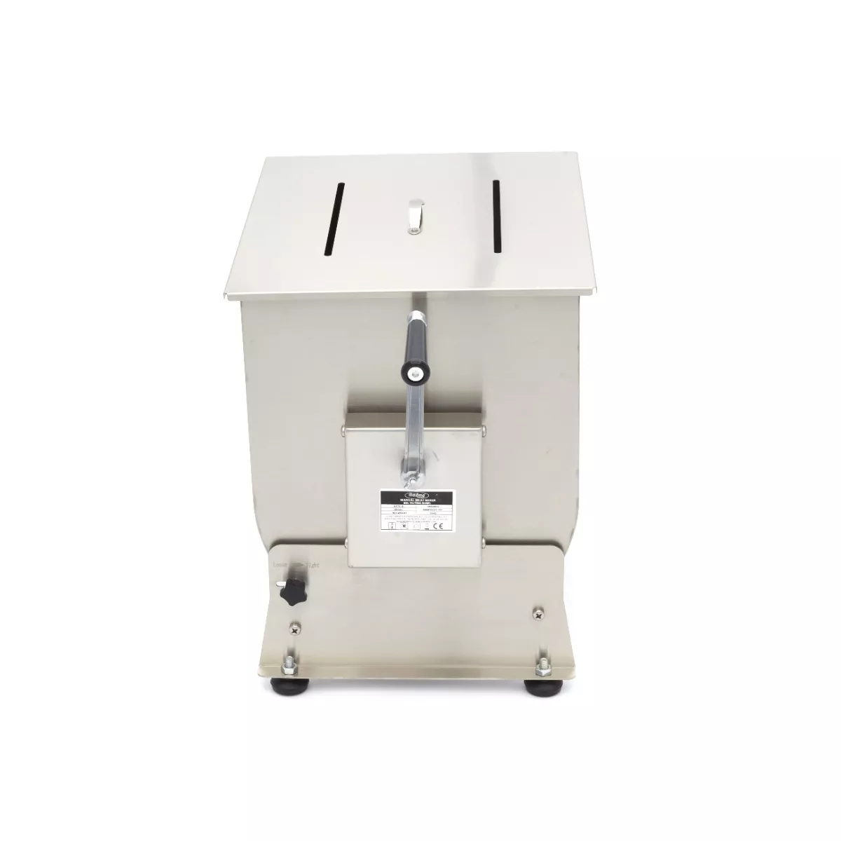 Malaxor carne manual 50 litri din otel inoxidabil cu 1 axa [3]