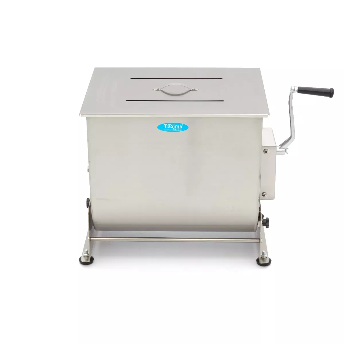 Malaxor carne manual 40 litri din otel inoxidabil cu 1 axa [2]