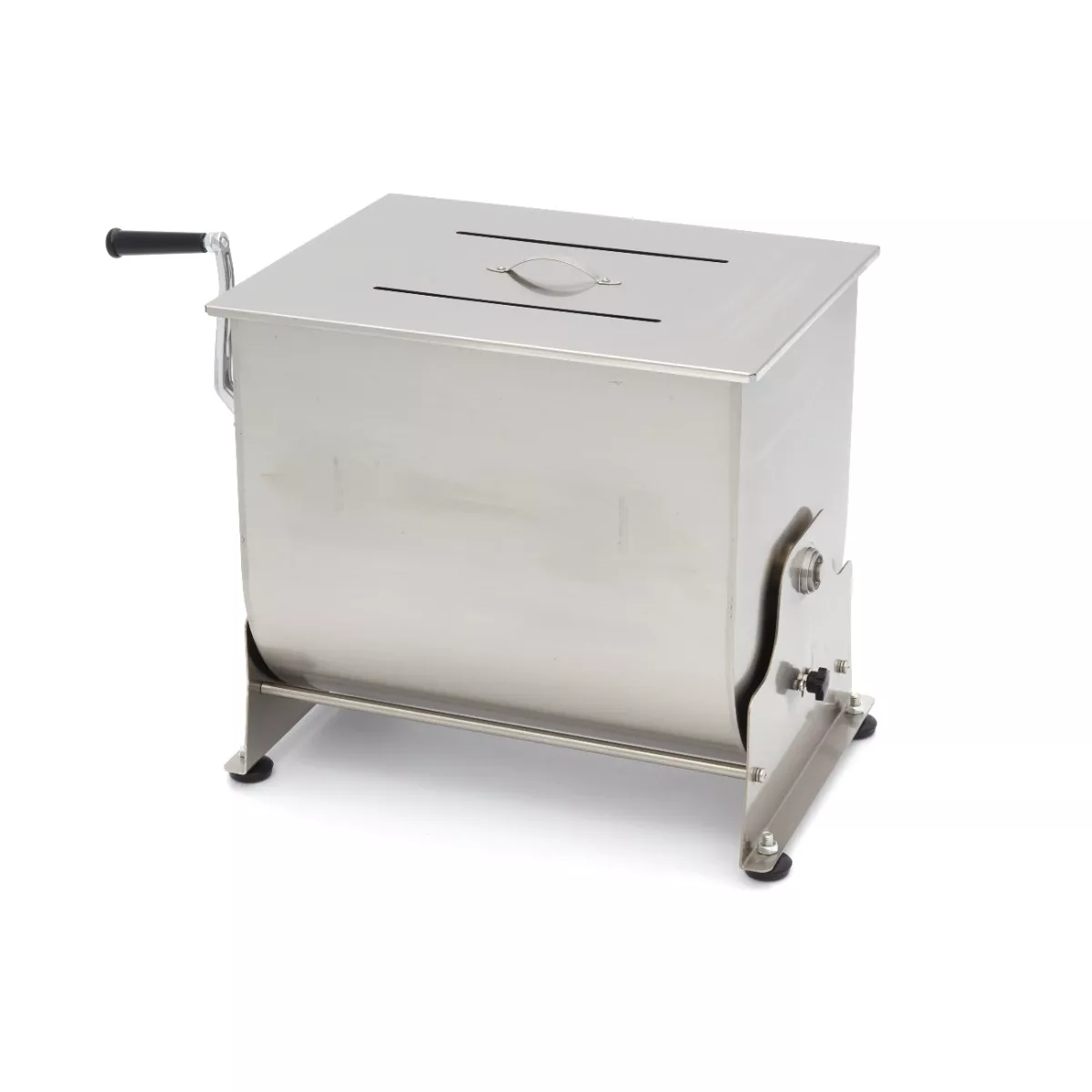 Malaxor carne manual 40 litri din otel inoxidabil cu 1 axa [4]