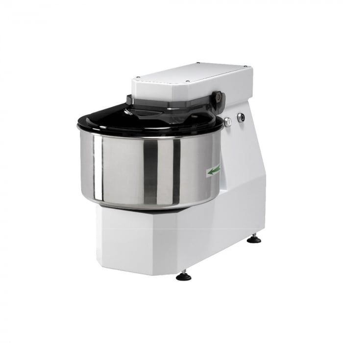 Malaxor cu spirală, bol fix și cap fix, 25 kg, 400V, 0,75/0,55 kW, 2 viteze, 30LN [1]