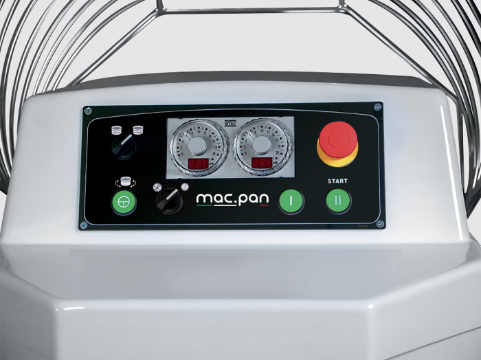 Malaxor paine automat cu cuva fixa, 450L, 300kg aluat, 2 viteze, 2 motoare [5]