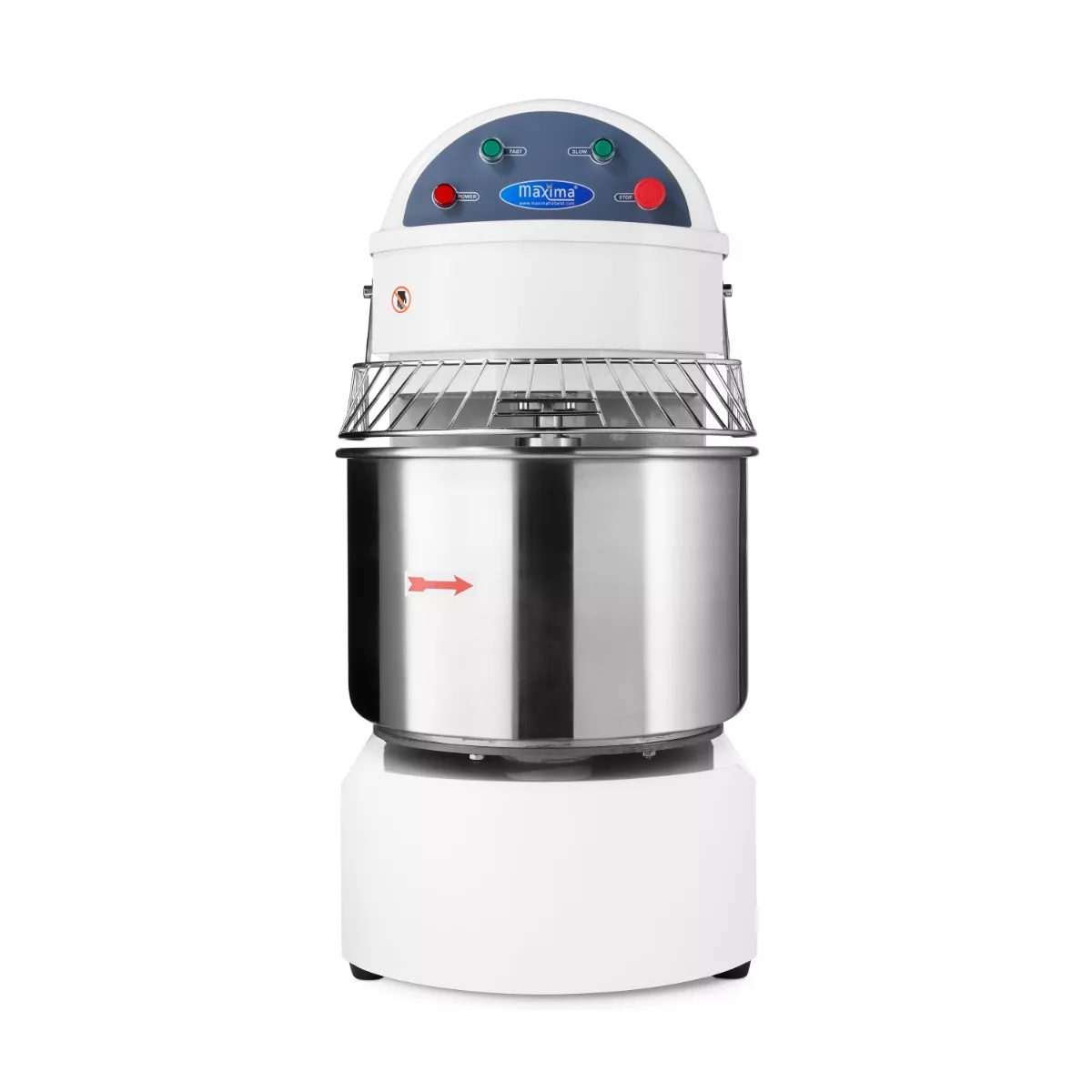 Malaxor panificatie 60 litri, 38 kg aluat cu 2 viteze, 2,4 kW, 400V [8]