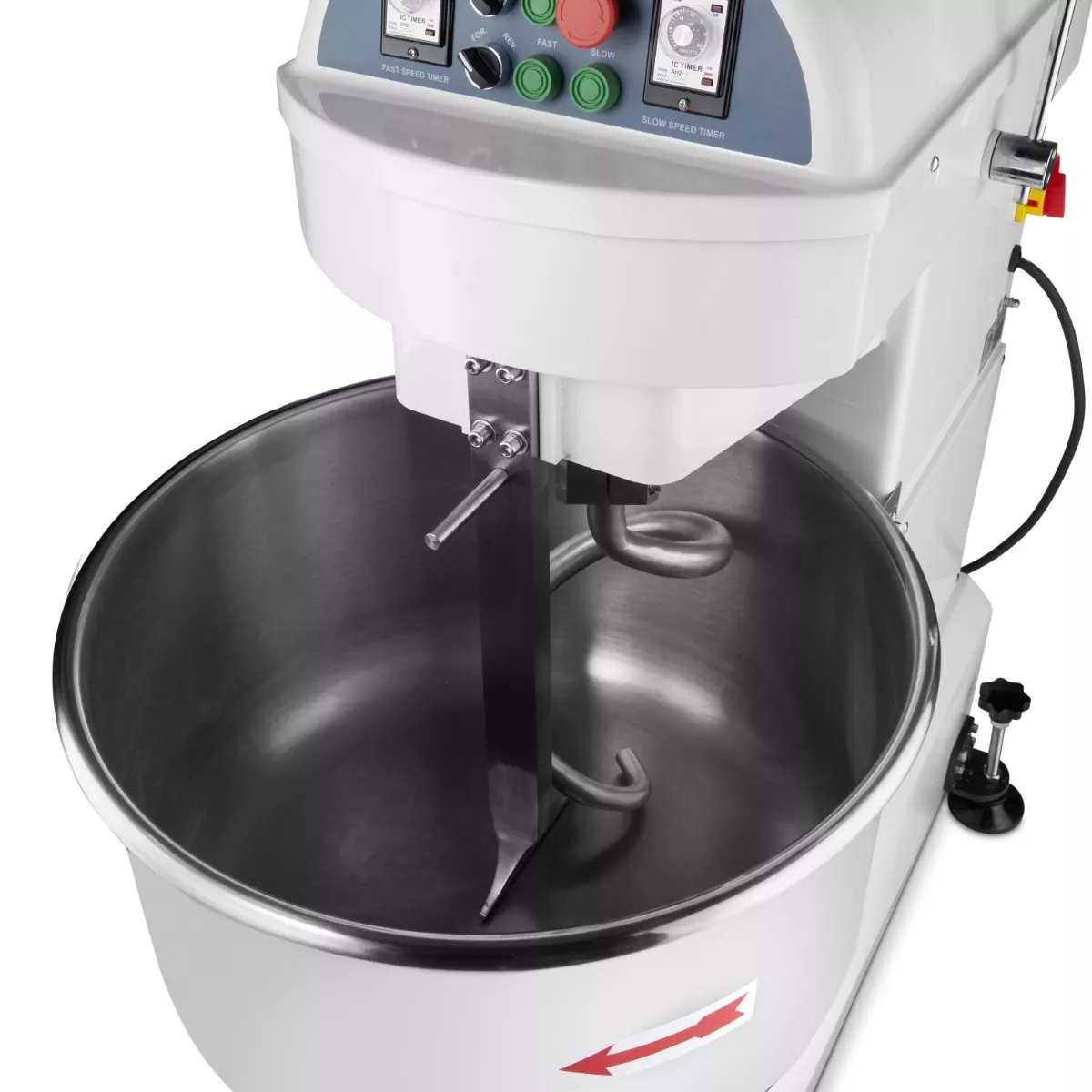 Malaxor panificatie 130 litri, 80 kg aluat cu 2 viteze, 9 kW, 400V [7]
