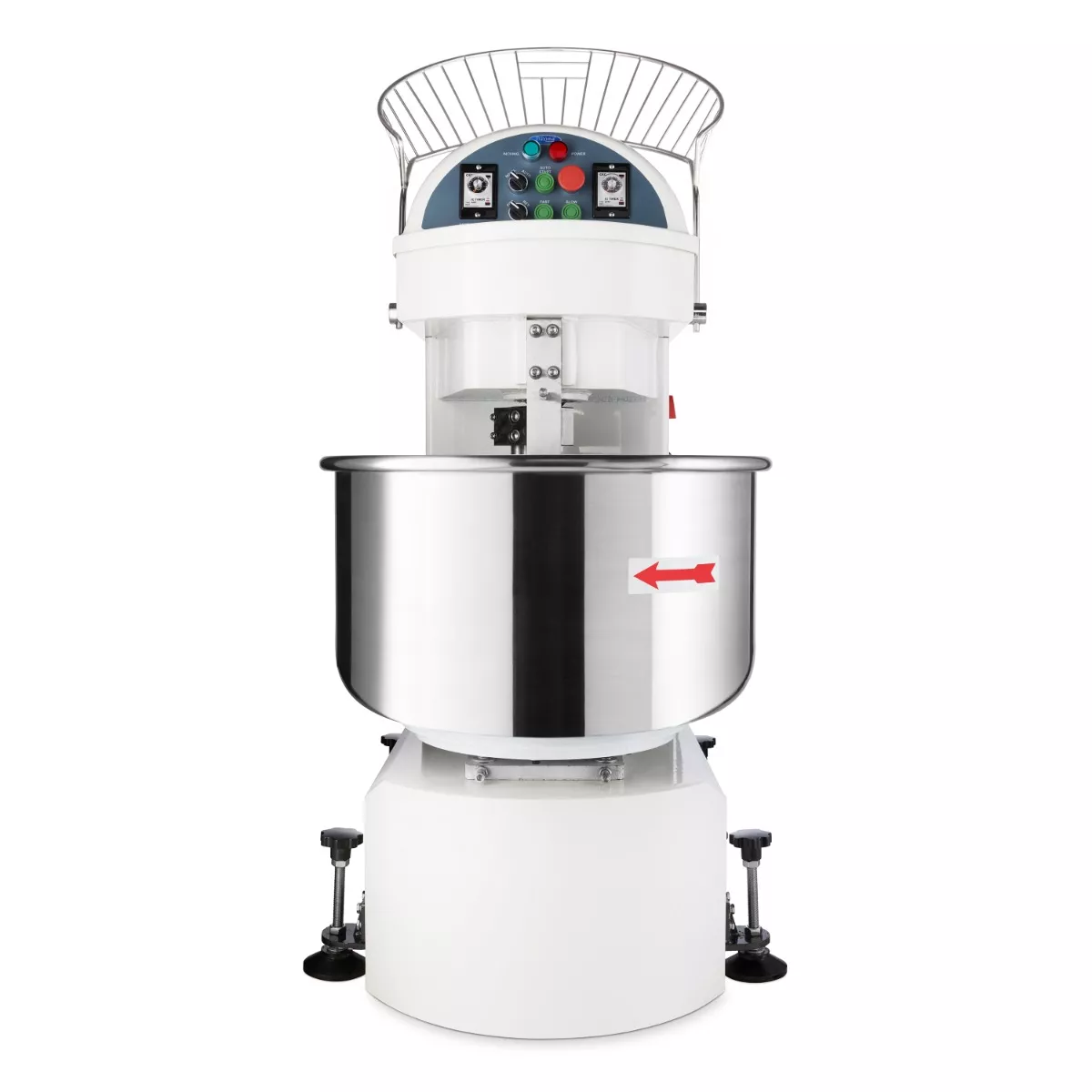 Malaxor panificatie 130 litri, 80 kg aluat cu 2 viteze, 9 kW, 400V [2]