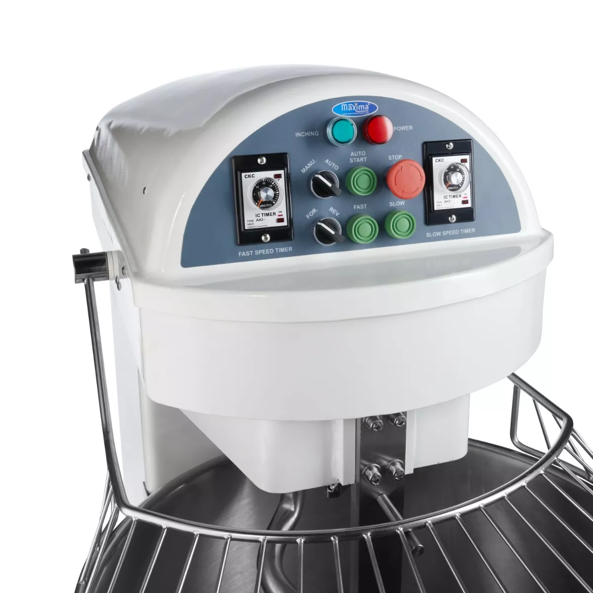 Malaxor panificatie 75 litri, 48 kg aluat cu 2 viteze, 2,4 kW, 400V [5]