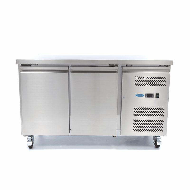 Masa congelare cu 2 usi, agregat laterat si roti, 314L, 390W [4]