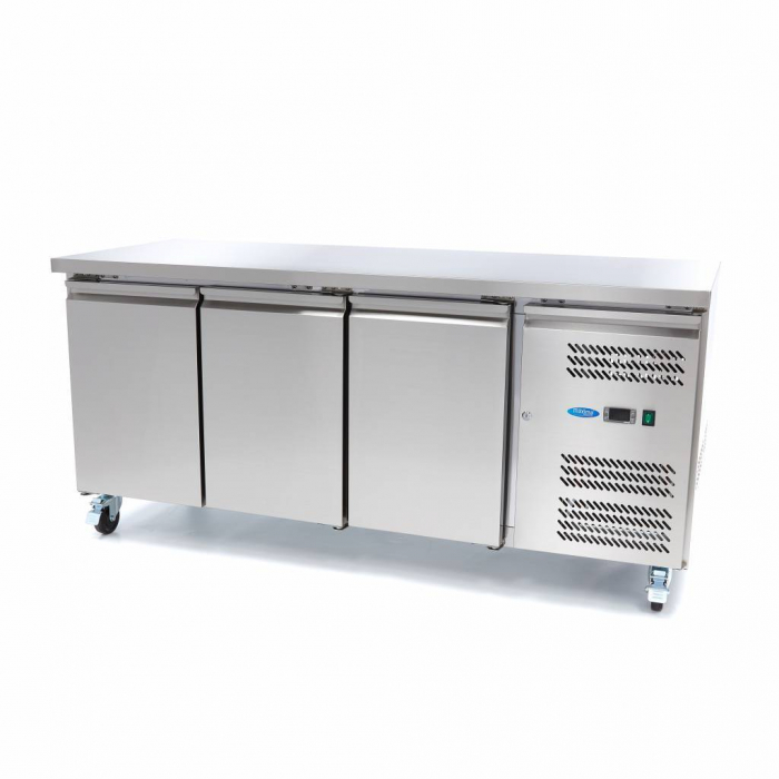Masa congelare cu 3 usi, agregat laterat si roti, 465L, 430W [2]