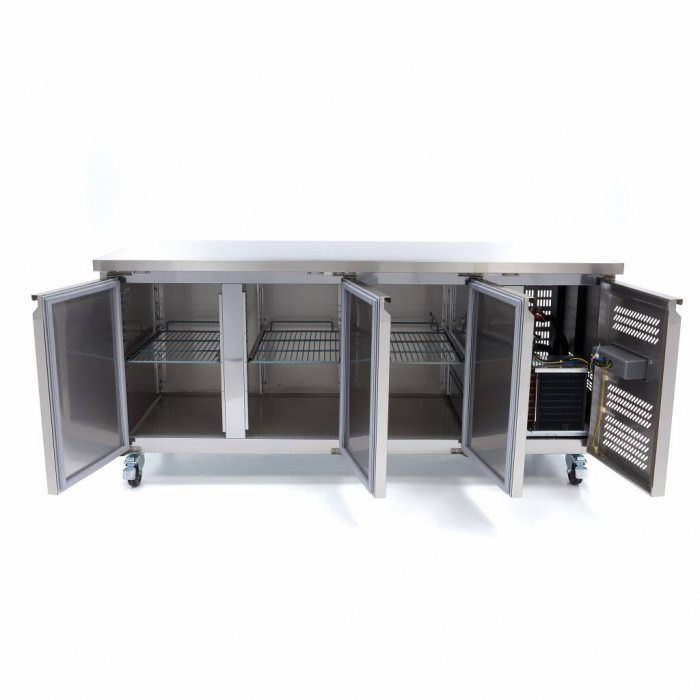 Masa congelare cu 3 usi, agregat laterat si roti, 465L, 430W [3]