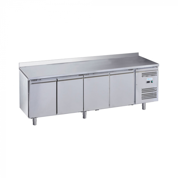 Masa congelare inox 4 usi si rebord, 553 litri, GN1/1, -18-22°C FORCOLD [1]
