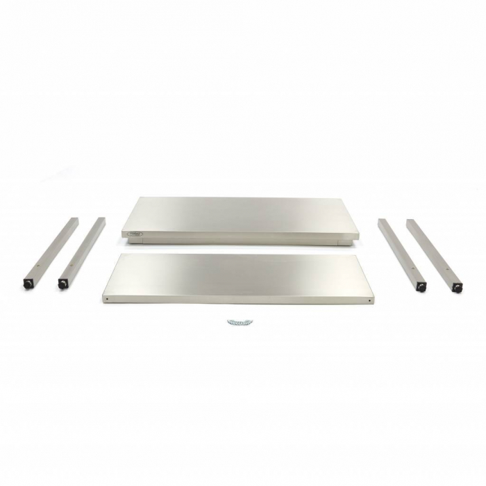 Masa de lucru din inox cu polita 1200x600 mm demontabila [3]