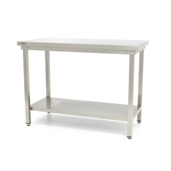 Masa de lucru din inox cu polita 1200x600 mm demontabila [4]