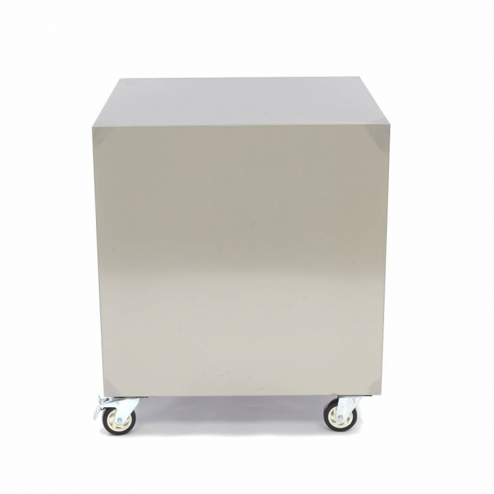 Masa de lucru din inox pe roti 600x600 mm [2]