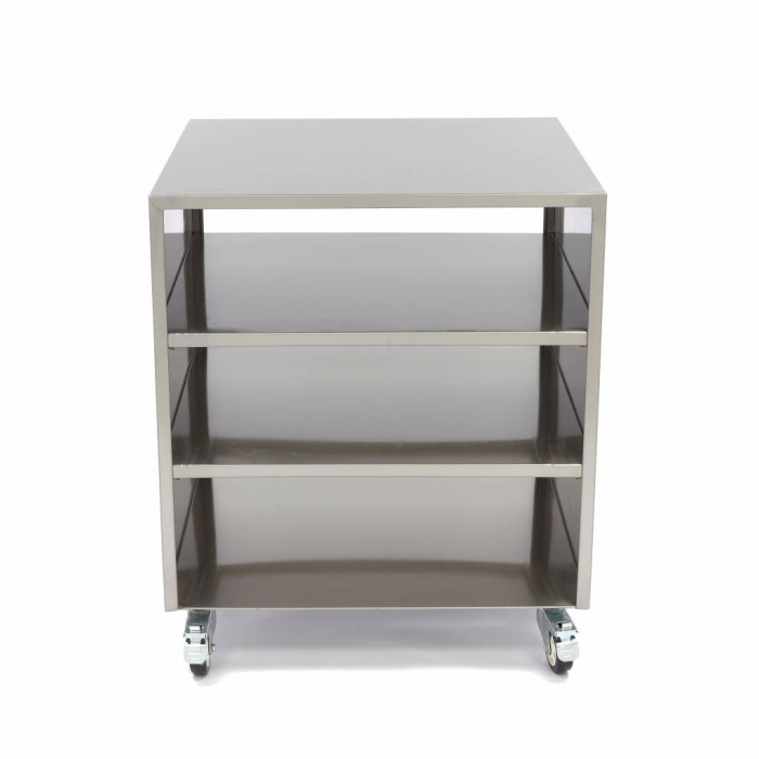 Masa de lucru din inox pe roti 600x600 mm [5]
