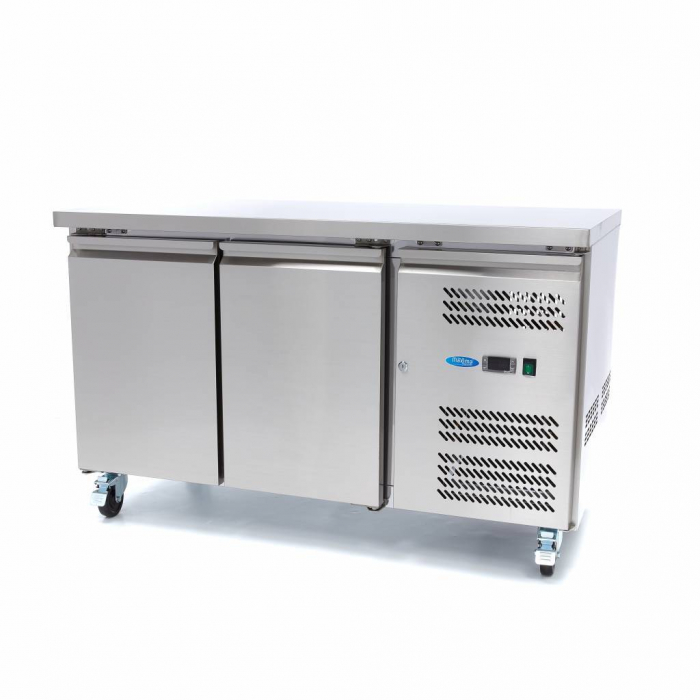 Masa congelare cu 2 usi, agregat laterat si roti, 314L, 390W [2]