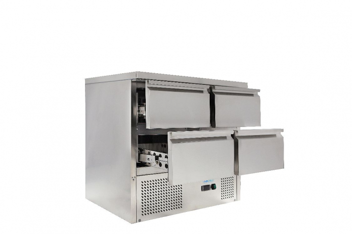 Masa frigorifica cu 4 sertare, GN1/1, 220 litri, +2+10°C FORCOLD [3]