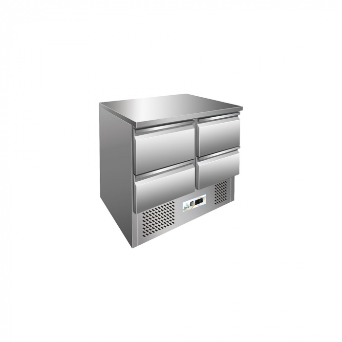 Masa frigorifica inox 4 sertare, 240 litri, +2+8°C [1]