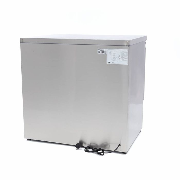 Masa frigorifica inox 90cm cu 2 usi si rafturi reglabile [3]
