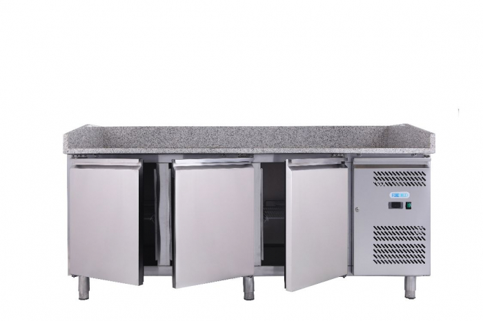 Masa frigorifica pizza cu 3 usi, racire ventilata, -2+8°C, 580 litri, FORCOLD [2]