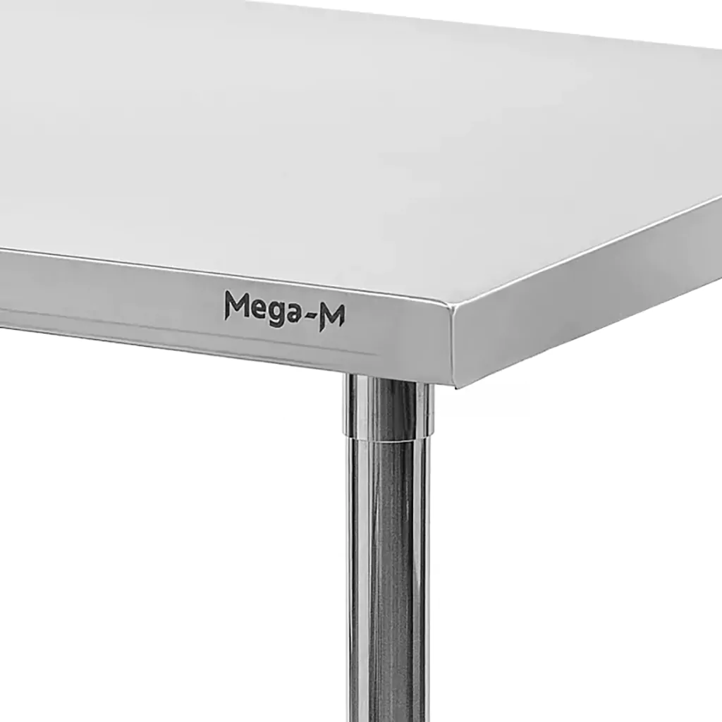 Masa inox centrala cu raft 60x70x85cm [4]