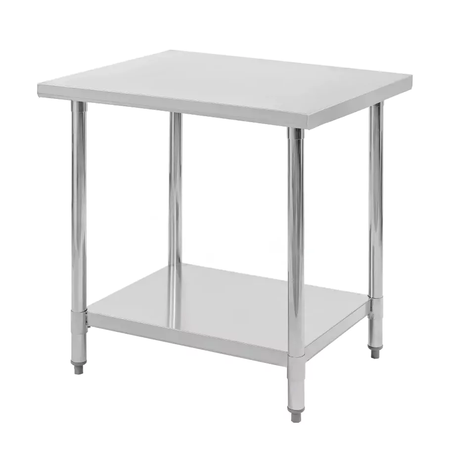 Masa inox centrala cu raft 60x70x85cm [6]