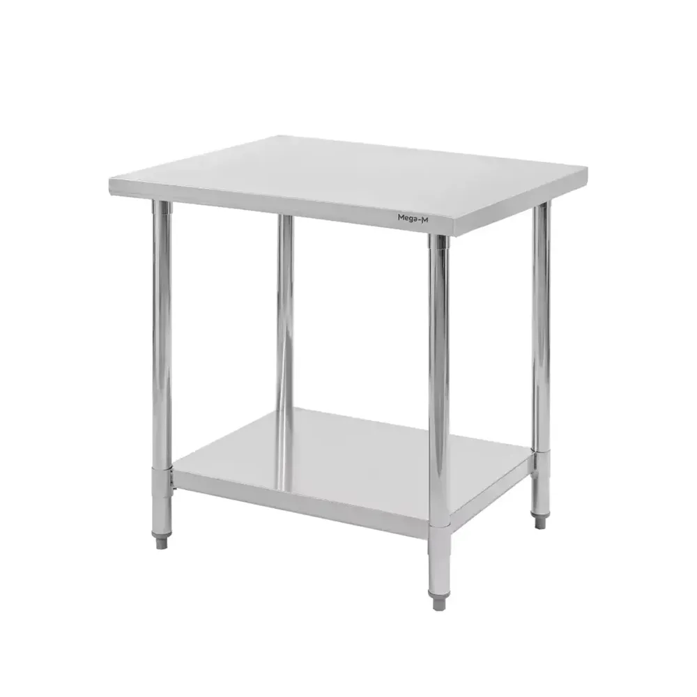 Masa inox centrala cu raft 60x70x85cm [1]