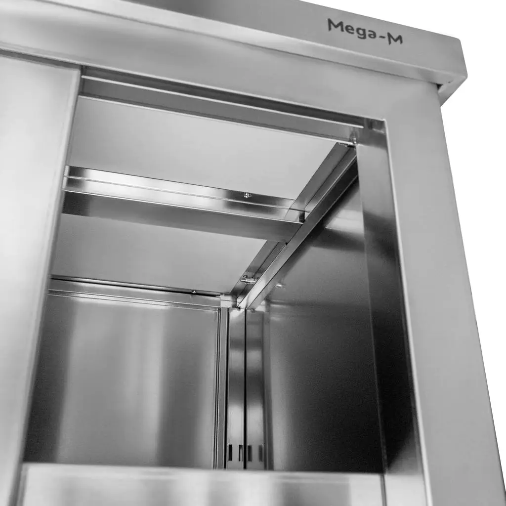 Masa inox centrala cu trecere 120x70x85cm [5]