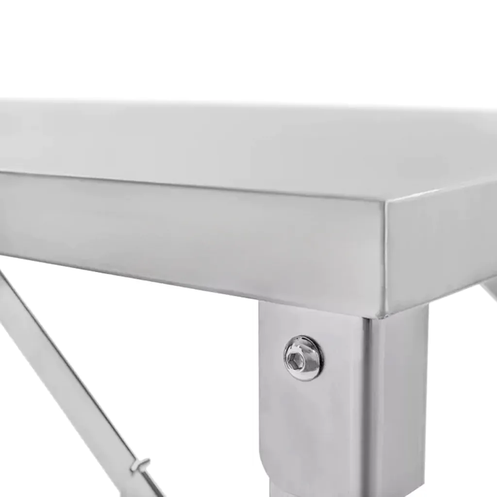 Masa inox centrala pliabila 100x60x85cm [6]