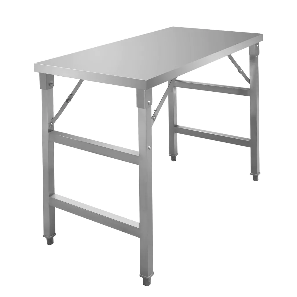 Masa inox centrala pliabila 120x60x85cm [4]