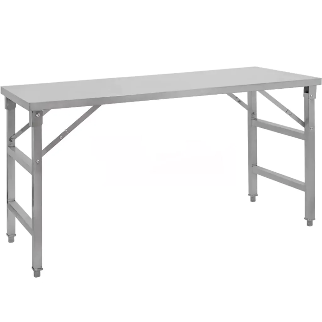 Masa inox centrala pliabila 150x60x85cm [2]