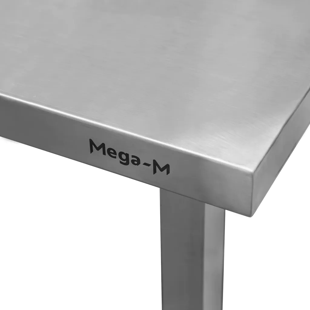 Masa inox de perete, 3 sertare pe stanga 180x60x85cm [7]