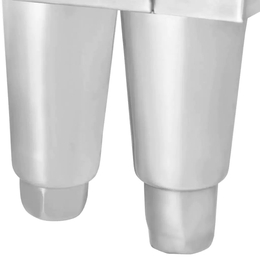 Masa inox perete cu dulap 150x60x85cm [6]