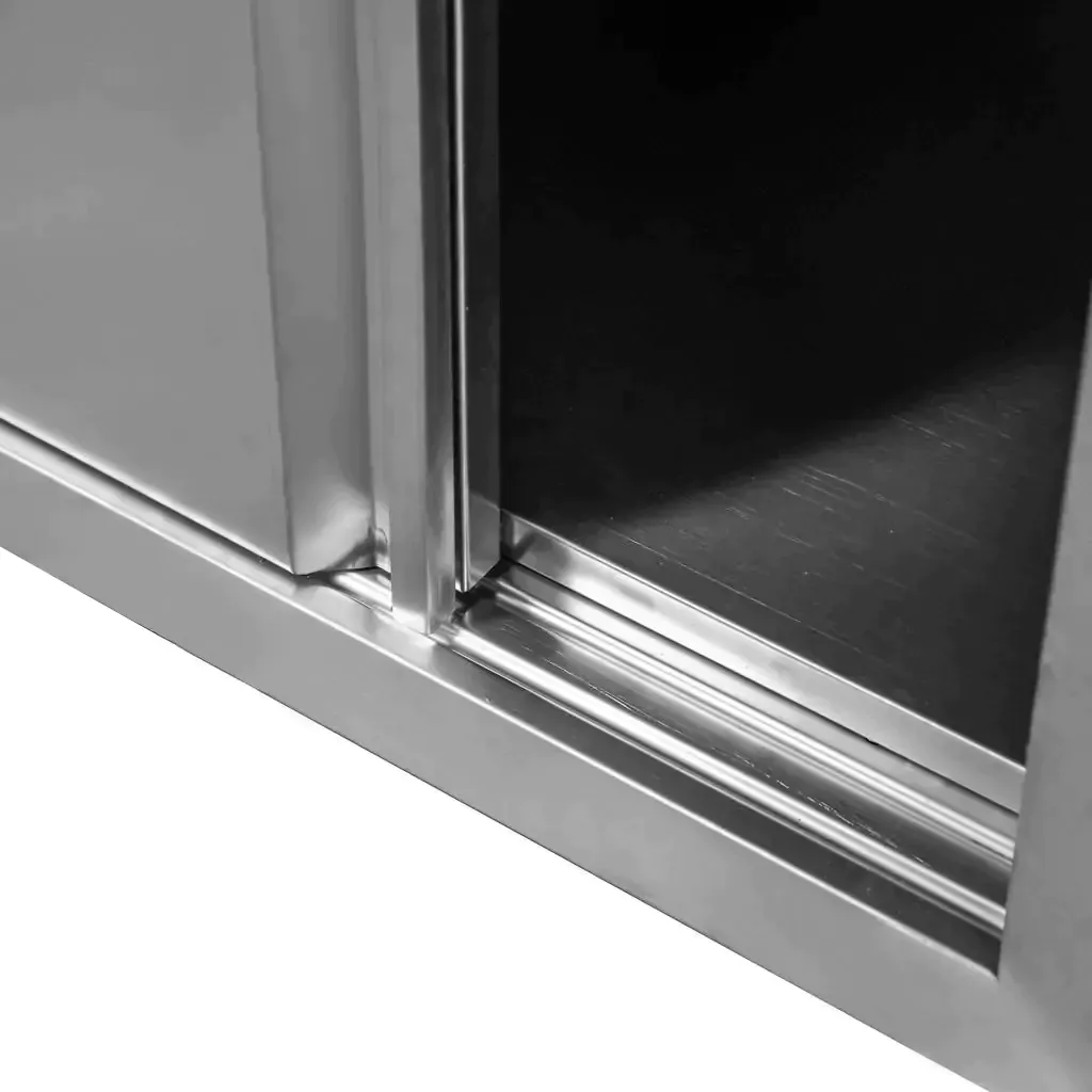 Masa inox perete cu dulap 150x60x85cm [4]