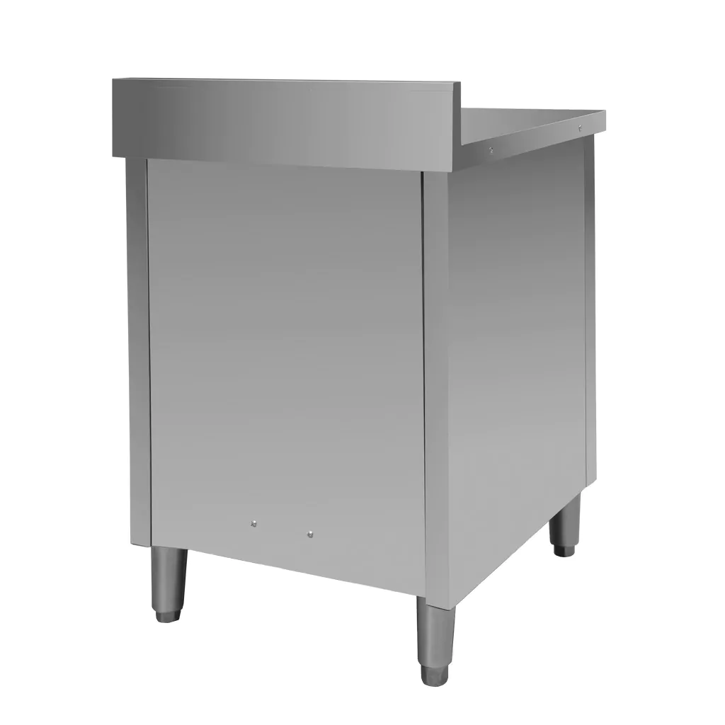 Masa inox perete cu dulap 60x60x85cm [8]