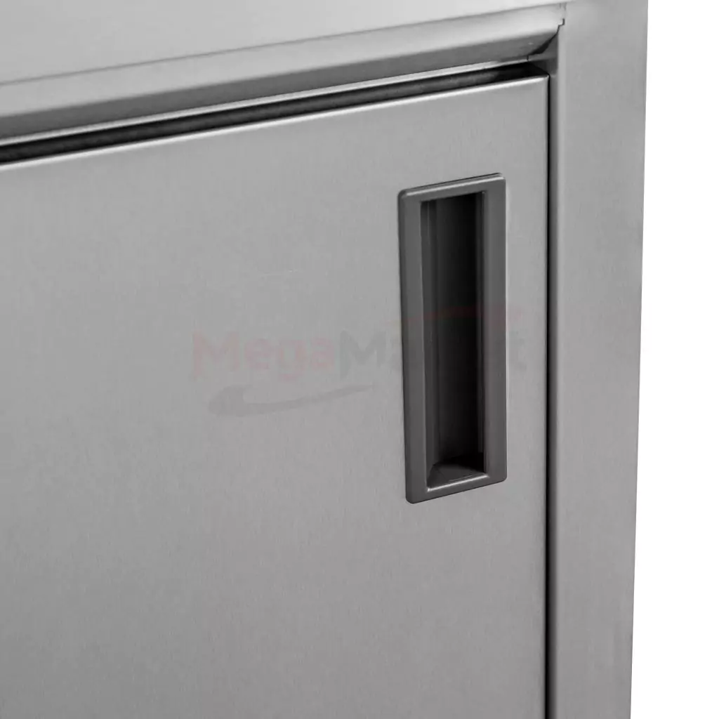 Masa inox perete cu dulap sudat 100x60x85cm [7]