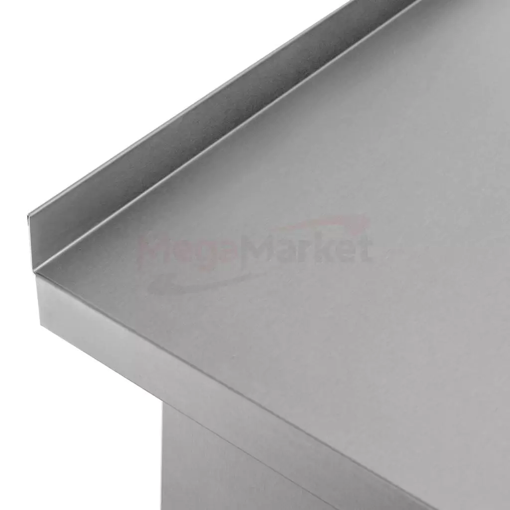 Masa inox perete cu dulap sudat 100x60x85cm [6]