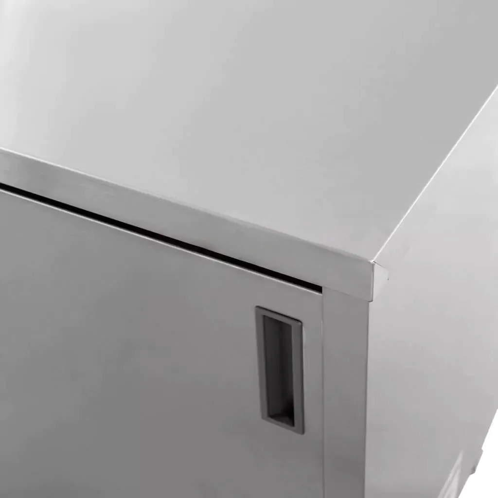 Masa inox perete cu dulap sudat 150x70x85cm [8]