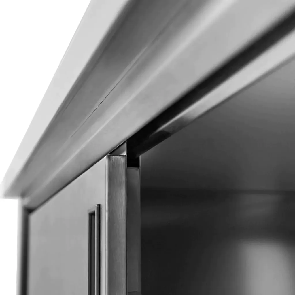 Masa inox perete cu dulap sudat 150x70x85cm [7]