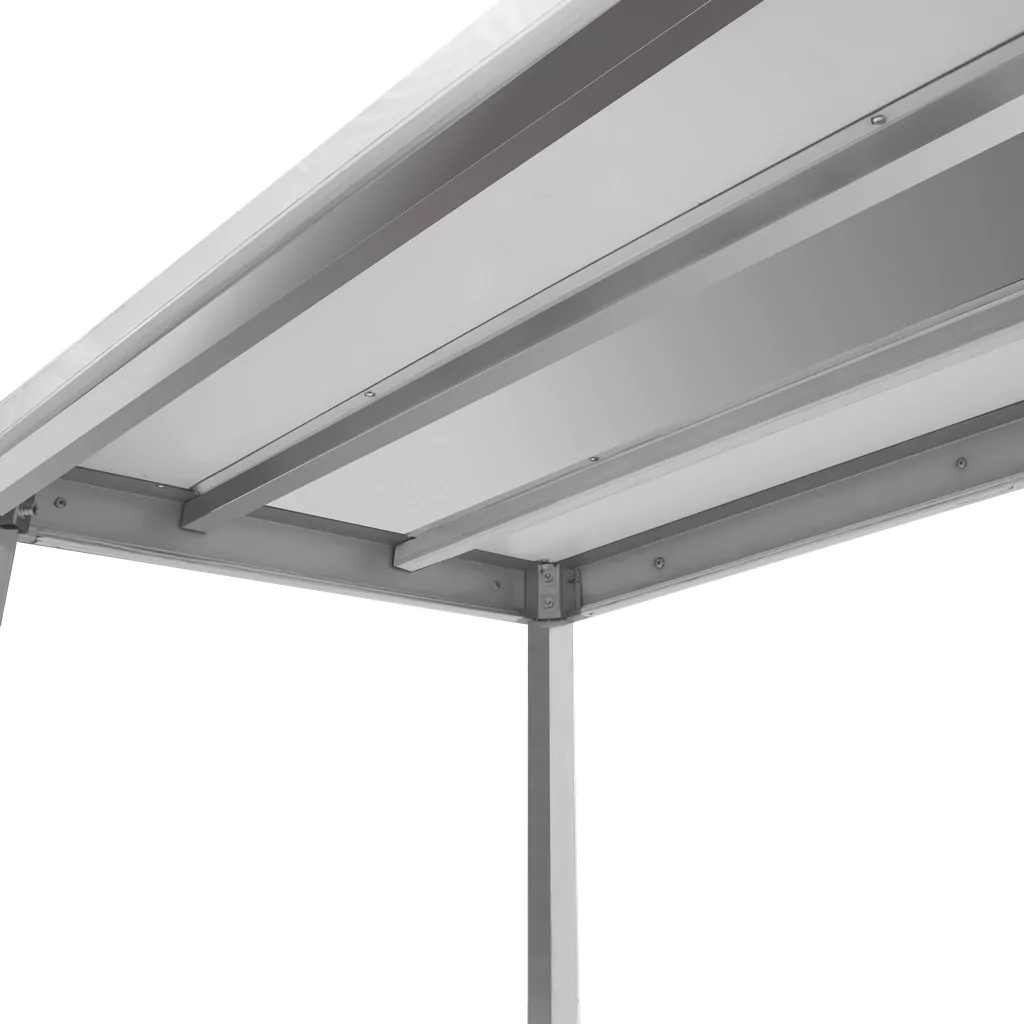 Masa inox perete cu raft 120x70x85cm, uz profesional [2]